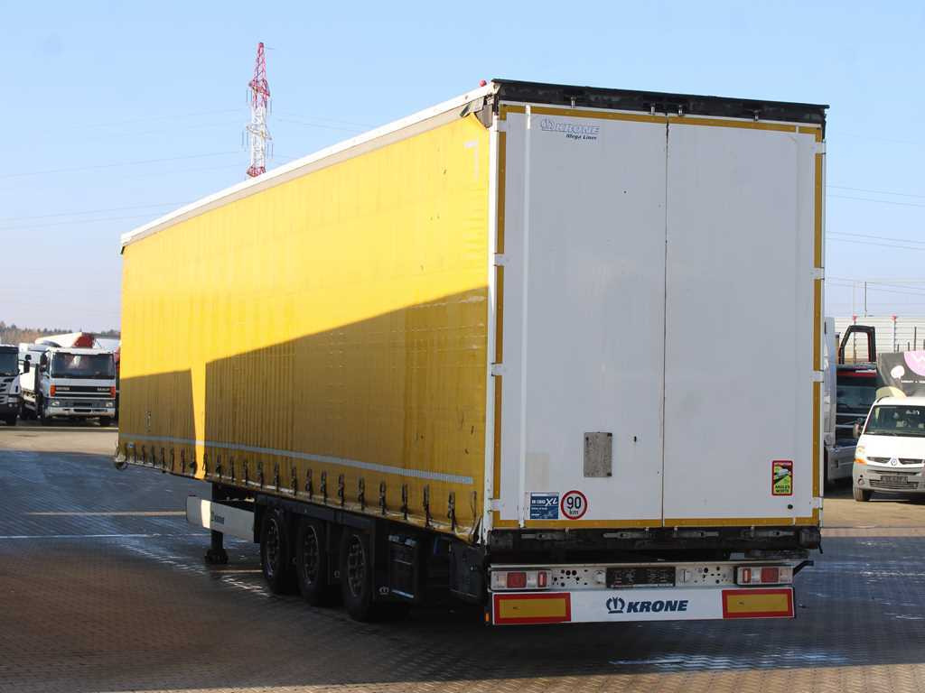 Krone SD, LOWDECK, LIFTING AXLE, LIFTING ROOF, MULTILOCK - Poluprikolica sa ceradom: slika 5 Krone SD, LOWDECK, LIFTING AXLE, LIFTING ROOF, MULTILOCK - Poluprikolica sa ceradom: slika 5