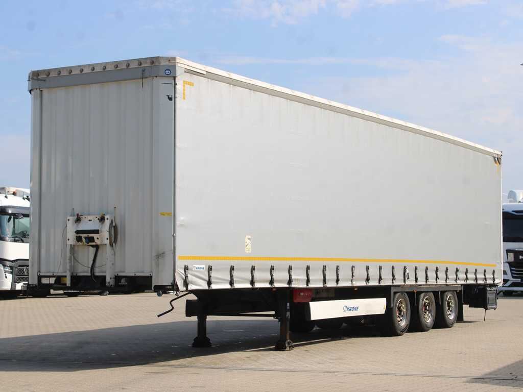 Krone SD, LOWDECK, LIFTING AXLE, MULTILOCK, SAF, LIFTING ROOF - Poluprikolica sa ceradom: slika 1 Krone SD, LOWDECK, LIFTING AXLE, MULTILOCK, SAF, LIFTING ROOF - Poluprikolica sa ceradom: slika 1