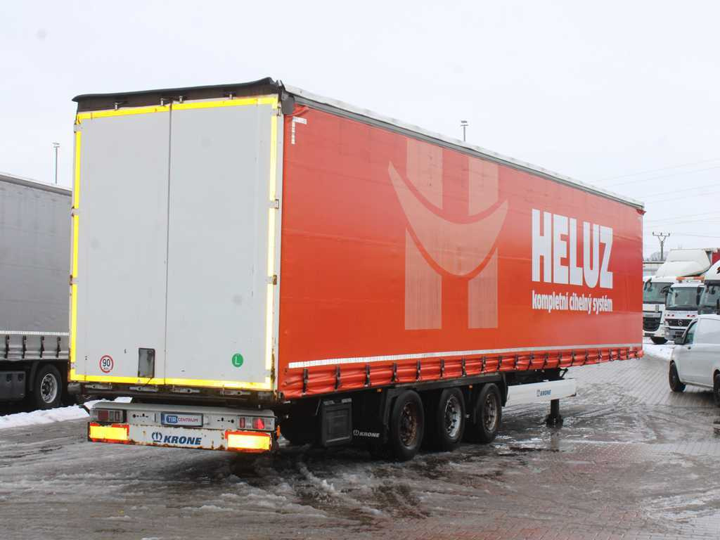 Krone SD, LOWDECK, MULTILOCK, LIFTING AXLE, LIFTING ROOF - Poluprikolica sa ceradom: slika 4 Krone SD, LOWDECK, MULTILOCK, LIFTING AXLE, LIFTING ROOF - Poluprikolica sa ceradom: slika 4