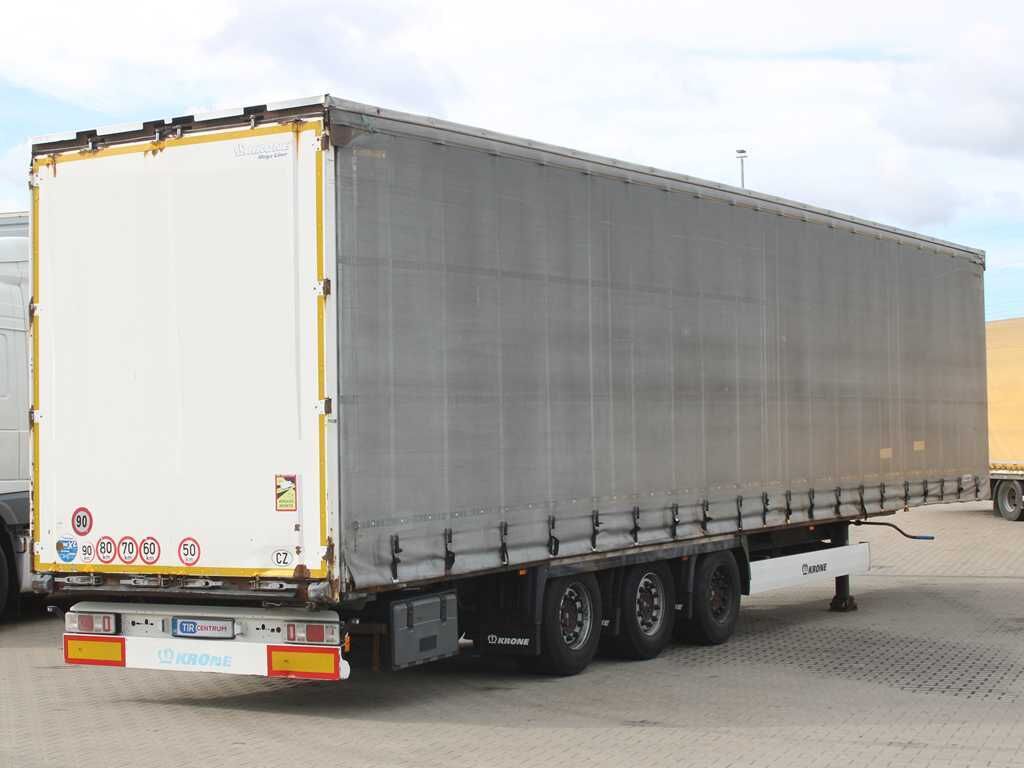 Krone SD, LOWDECK, MULTILOCK, LIFTING AXLE, LIFTING ROOF, SAF - Poluprikolica sa ceradom: slika 4 Krone SD, LOWDECK, MULTILOCK, LIFTING AXLE, LIFTING ROOF, SAF - Poluprikolica sa ceradom: slika 4