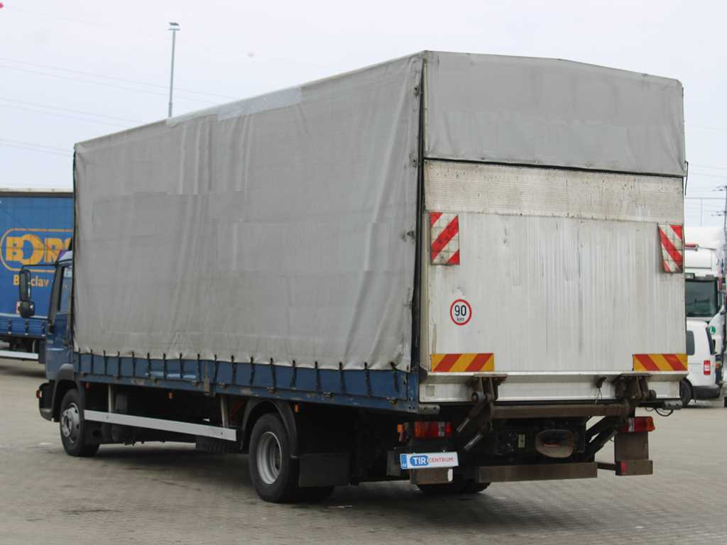 MAN LE 12.220, EURO 6, HYDRAULIC FRONT, TIRES 80% - Kamion sa ceradom: slika 5 MAN LE 12.220, EURO 6, HYDRAULIC FRONT, TIRES 80% - Kamion sa ceradom: slika 5