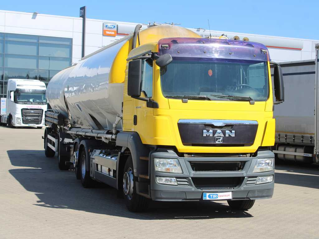 MAN TGA 26.440, 6x2, EURO 5, FELDBINDER 30m3, LIFTING AXLE, SILO + SPITZER (2006) - Kamion cisterna: slika 3 MAN TGA 26.440, 6x2, EURO 5, FELDBINDER 30m3, LIFTING AXLE, SILO + SPITZER (2006) - Kamion cisterna: slika 3