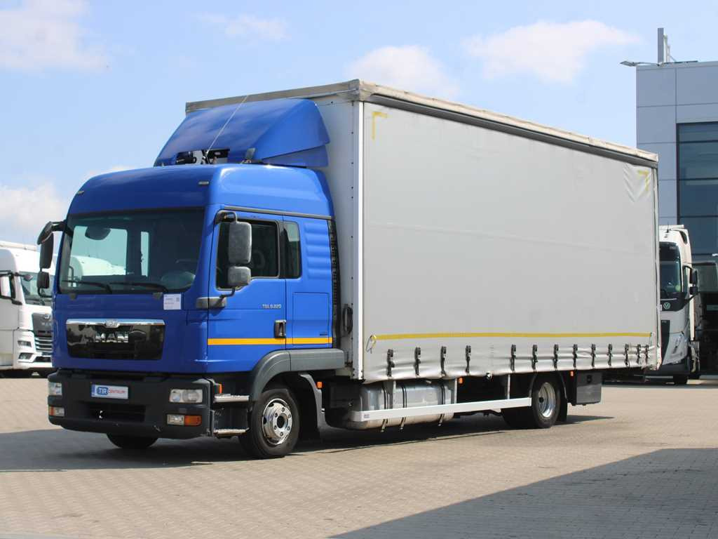 MAN TGL 8.220, EURO 5 - Kamion sa ceradom: slika 1 MAN TGL 8.220, EURO 5 - Kamion sa ceradom: slika 1
