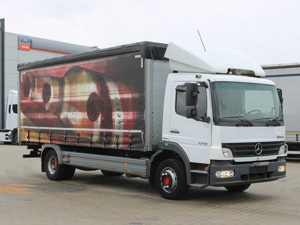 Mercedes-Benz ATEGO 1218, EURO 4 - Kamion sa ceradom: slika 3 Mercedes-Benz ATEGO 1218, EURO 4 - Kamion sa ceradom: slika 3