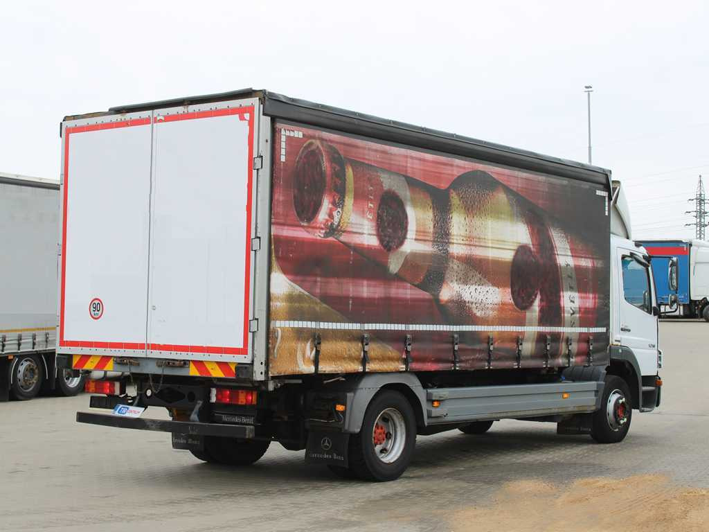 Mercedes-Benz ATEGO 1218, EURO 4 - Kamion sa ceradom: slika 4 Mercedes-Benz ATEGO 1218, EURO 4 - Kamion sa ceradom: slika 4