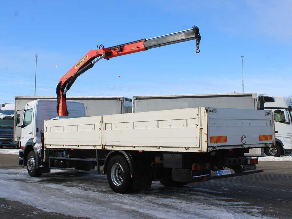 Mercedes-Benz ATEGO 1828, EURO 5, SIDE BOARD, HYDRAULIC ARM PALFINGER PK10000 - Kamion sa tovarnim sandukom, Kamion sa dizalicom: slika 5 Mercedes-Benz ATEGO 1828, EURO 5, SIDE BOARD, HYDRAULIC ARM PALFINGER PK10000 - Kamion sa tovarnim sandukom, Kamion sa dizalicom: slika 5