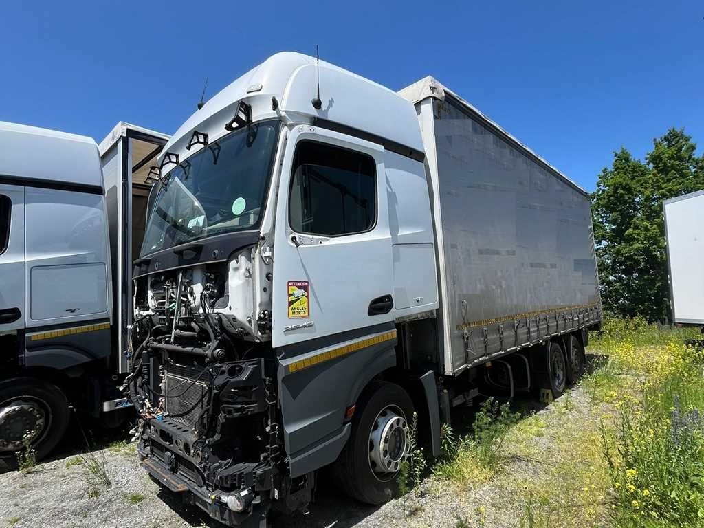 Mercedes-Benz Actros 2542, 6X2 - Kamion sa ceradom: slika 1 Mercedes-Benz Actros 2542, 6X2 - Kamion sa ceradom: slika 1