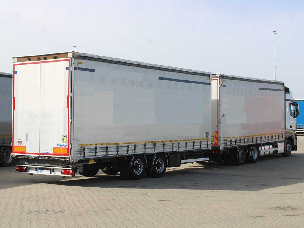 Mercedes-Benz Actros 2542, 6X2, EURO 6, AIR SUSPENSION + PANAV TV018H - Kamion sa ceradom: slika 4 Mercedes-Benz Actros 2542, 6X2, EURO 6, AIR SUSPENSION + PANAV TV018H - Kamion sa ceradom: slika 4