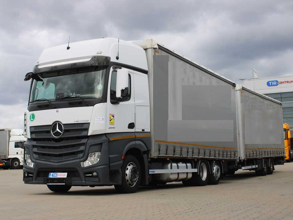 Mercedes-Benz Actros 2542, 6X2, LIFTING AXLE + PANAV TVK18M - Kamion sa ceradom: slika 1 Mercedes-Benz Actros 2542, 6X2, LIFTING AXLE + PANAV TVK18M - Kamion sa ceradom: slika 1