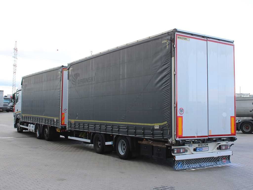 Mercedes-Benz Actros 2545, TRANZIT SET, LIFTING AXLE, EURO 6 - Kamion sa ceradom: slika 4 Mercedes-Benz Actros 2545, TRANZIT SET, LIFTING AXLE, EURO 6 - Kamion sa ceradom: slika 4