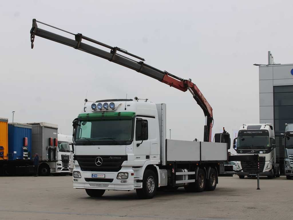 Mercedes-Benz Actros 2644, 6X4, EURO 4, CRANE FASSI F210 - Kamion sa tovarnim sandukom, Kamion sa dizalicom: slika 1 Mercedes-Benz Actros 2644, 6X4, EURO 4, CRANE FASSI F210 - Kamion sa tovarnim sandukom, Kamion sa dizalicom: slika 1