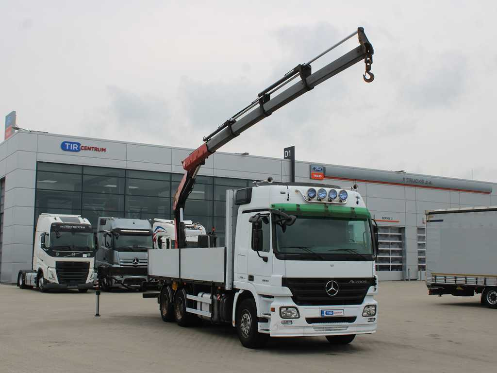 Mercedes-Benz Actros 2644, 6X4, EURO 4, HYDRAULIC ARM FASSI F210 - Kamion sa tovarnim sandukom, Kamion sa dizalicom: slika 3 Mercedes-Benz Actros 2644, 6X4, EURO 4, HYDRAULIC ARM FASSI F210 - Kamion sa tovarnim sandukom, Kamion sa dizalicom: slika 3