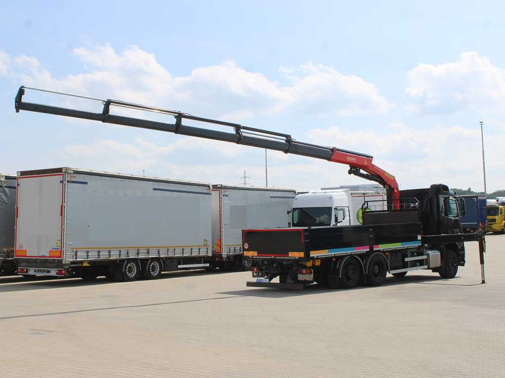Mercedes-Benz Arocs 2542, 6X2, EURO 6, SIDE PANEL, NAVIGATION, CAMERA, PALFINGER PK 24.001 SLD5 - Kamion sa tovarnim sandukom, Kamion sa dizalicom: slika 4 Mercedes-Benz Arocs 2542, 6X2, EURO 6, SIDE PANEL, NAVIGATION, CAMERA, PALFINGER PK 24.001 SLD5 - Kamion sa tovarnim sandukom, Kamion sa dizalicom: slika 4