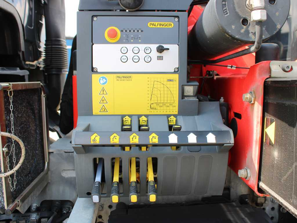 Kamion sa tovarnim sandukom, Kamion sa dizalicom Mercedes-Benz Arocs 2542, 6X2, EURO 6, SIDE PANEL, NAVIGATION, CAMERA, PALFINGER PK 24.001 SLD5: slika 9