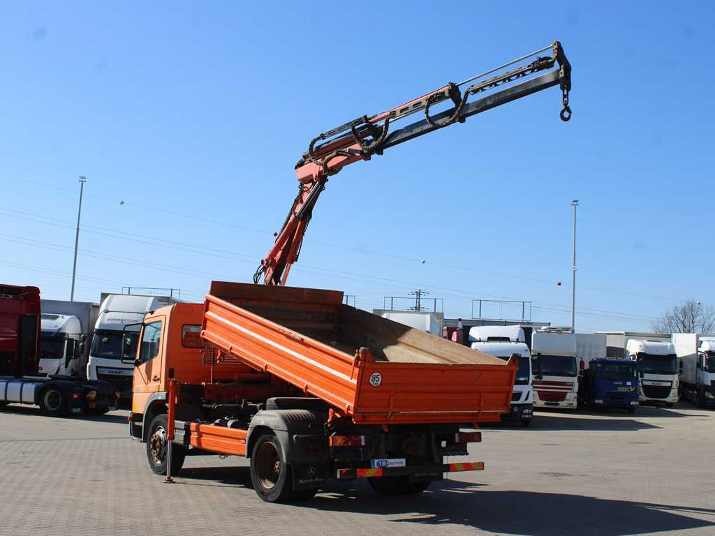 Mercedes-Benz Atego 1523, HYDRAULIC ARM ATLAS 60.1, THREE-SIDED - Istovarivač, Kamion sa dizalicom: slika 5 Mercedes-Benz Atego 1523, HYDRAULIC ARM ATLAS 60.1, THREE-SIDED - Istovarivač, Kamion sa dizalicom: slika 5