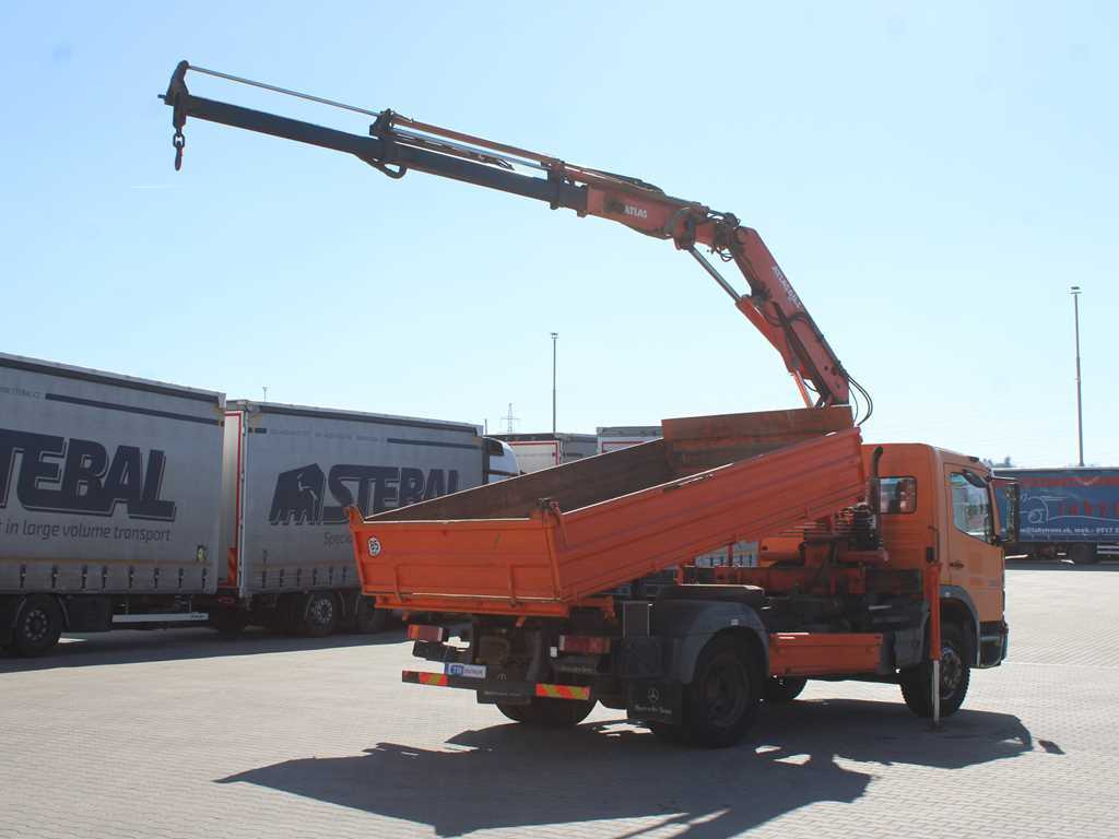 Mercedes-Benz Atego 1523, HYDRAULIC ARM ATLAS 60.1, THREE-SIDED - Istovarivač, Kamion sa dizalicom: slika 4 Mercedes-Benz Atego 1523, HYDRAULIC ARM ATLAS 60.1, THREE-SIDED - Istovarivač, Kamion sa dizalicom: slika 4
