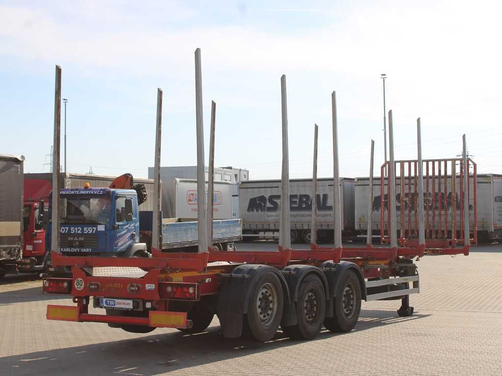 NPK 39, AXLES SAF, 2X LIFTING AXLE - Poluprikolica šticarka: slika 3 NPK 39, AXLES SAF, 2X LIFTING AXLE - Poluprikolica šticarka: slika 3