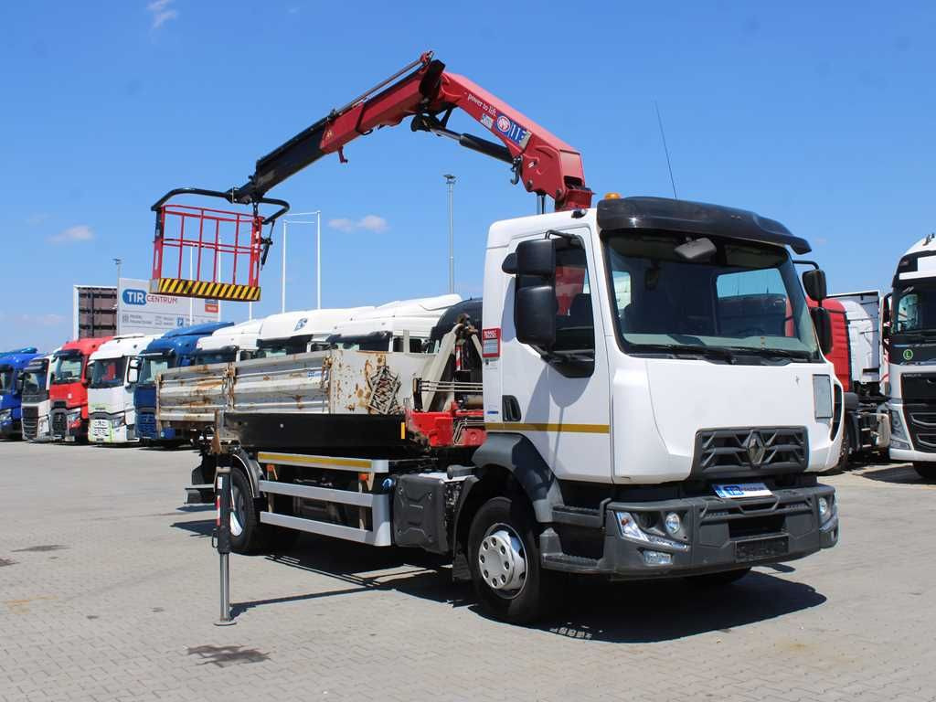 Renault D16, CRANE HMF 1130K- RC+ PLATFORM, PARKING CAM. - Kamion sa hidrauličnom kukom, Kamion sa dizalicom: slika 2 Renault D16, CRANE HMF 1130K- RC+ PLATFORM, PARKING CAM. - Kamion sa hidrauličnom kukom, Kamion sa dizalicom: slika 2