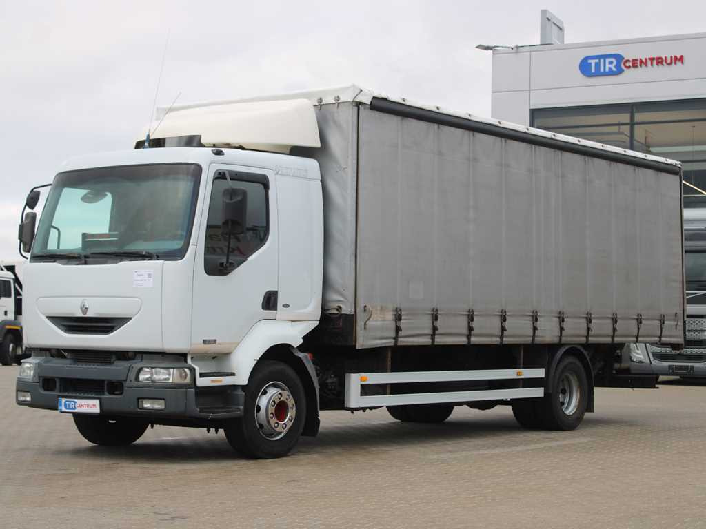 Renault MIDLUM 270, EURO 3, TIRES 80% - Kamion sa ceradom: slika 1 Renault MIDLUM 270, EURO 3, TIRES 80% - Kamion sa ceradom: slika 1