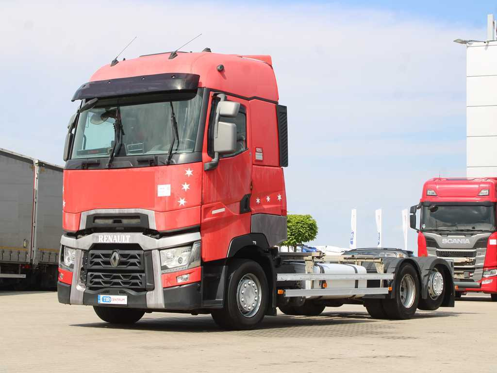 Renault T 480, BDF, EURO 6, AIR SUSPENSION, LIFTING AXLE - Kamion za prevoz kontejnera/ Kamion sa promenjivim sandukom: slika 1 Renault T 480, BDF, EURO 6, AIR SUSPENSION, LIFTING AXLE - Kamion za prevoz kontejnera/ Kamion sa promenjivim sandukom: slika 1