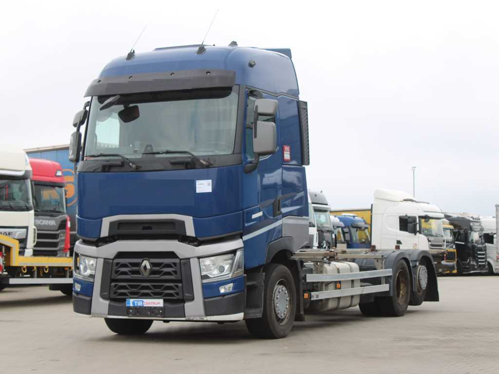 Renault T 480, BDF, EURO 6, AIR SUSPENSION, LIFTING AXLE - Kamion za prevoz kontejnera/ Kamion sa promenjivim sandukom: slika 1 Renault T 480, BDF, EURO 6, AIR SUSPENSION, LIFTING AXLE - Kamion za prevoz kontejnera/ Kamion sa promenjivim sandukom: slika 1