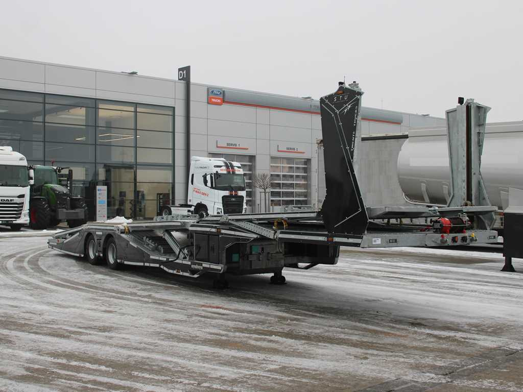 STU SEMI-TRAILER, 2x WINCH, OWN PUMP, NEW UNUSED - Poluprikolica za prevoz automobila: slika 3 STU SEMI-TRAILER, 2x WINCH, OWN PUMP, NEW UNUSED - Poluprikolica za prevoz automobila: slika 3