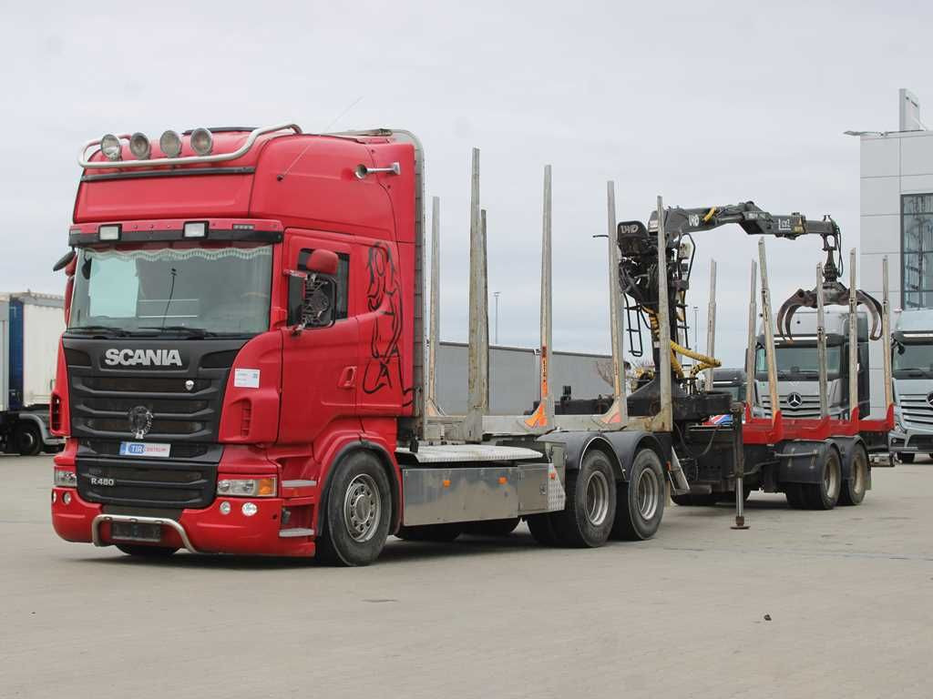 Scania R 480, CRANE LHO L120Z(78), 6X4 - Kamion sa dizalicom: slika 1 Scania R 480, CRANE LHO L120Z(78), 6X4 - Kamion sa dizalicom: slika 1