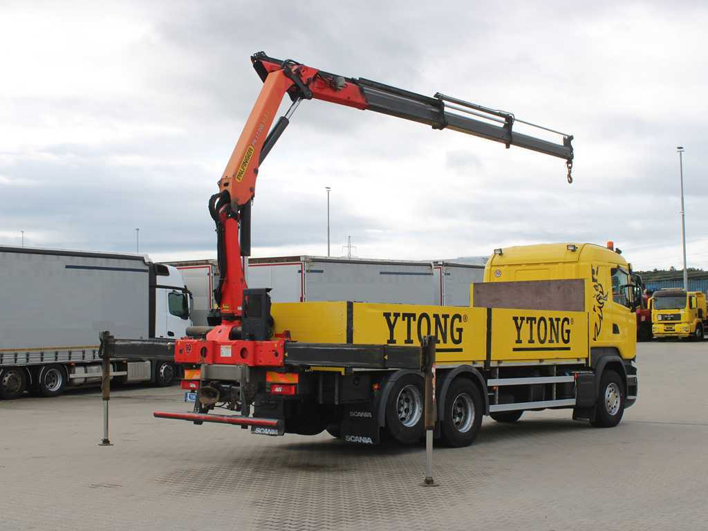 Scania R450, 6X2, EURO 6, SIDE, HYDRAULIC ARM PALFINGER PK 17.001 - Kamion sa tovarnim sandukom: slika 4 Scania R450, 6X2, EURO 6, SIDE, HYDRAULIC ARM PALFINGER PK 17.001 - Kamion sa tovarnim sandukom: slika 4