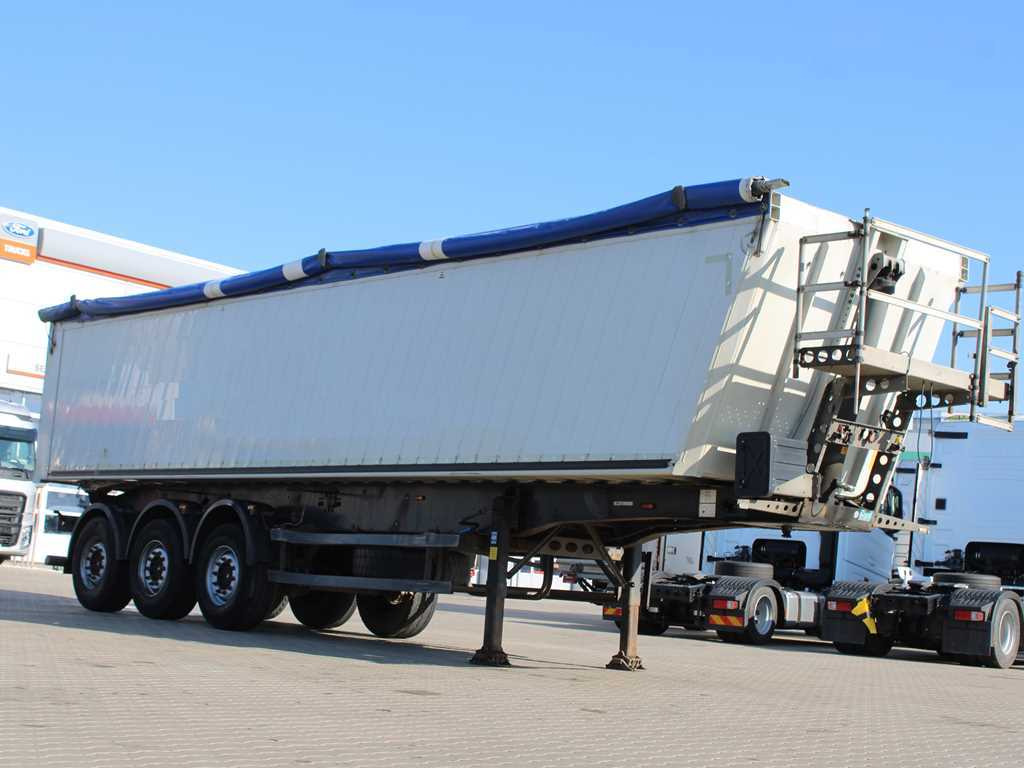 Schmitz SKI 24 SL 10.5, AXLES 9t, 49m³, LIFTING AXLE, ALUMINUM BODY - Poluprikolica istovarivača: slika 2 Schmitz SKI 24 SL 10.5, AXLES 9t, 49m³, LIFTING AXLE, ALUMINUM BODY - Poluprikolica istovarivača: slika 2