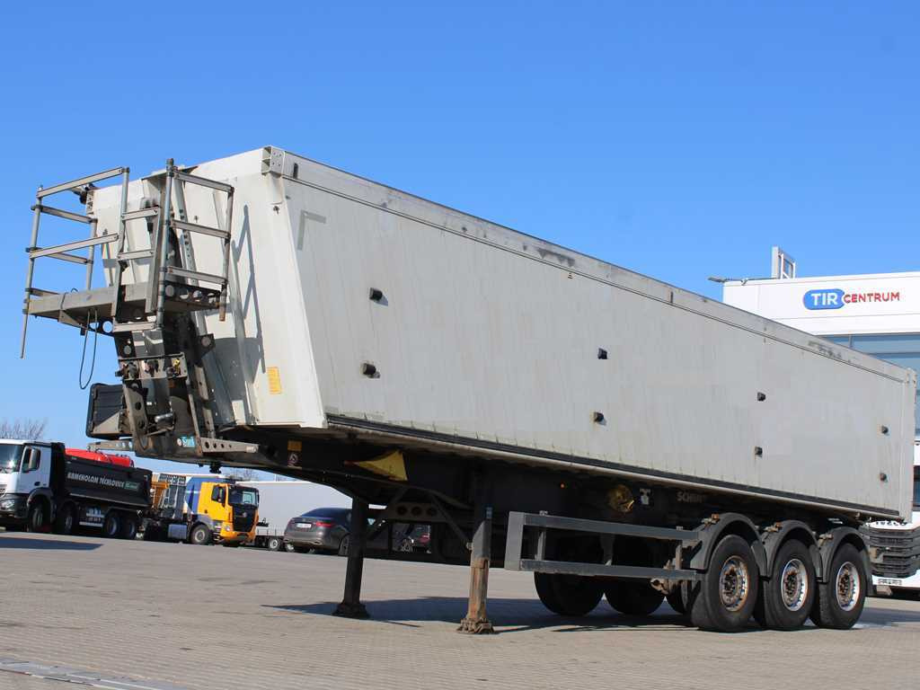 Schmitz SKI 24 SL 10.5, AXLES 9t, 49m³, LIFTING AXLE, ALUMINUM BODY - Poluprikolica istovarivača: slika 1 Schmitz SKI 24 SL 10.5, AXLES 9t, 49m³, LIFTING AXLE, ALUMINUM BODY - Poluprikolica istovarivača: slika 1