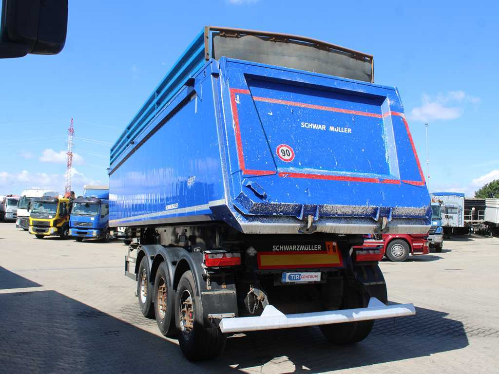 Schwarzmüller KIS 3/E, 2X LIFT AXLE, SAF, 46m³ - Poluprikolica istovarivača: slika 5 Schwarzmüller KIS 3/E, 2X LIFT AXLE, SAF, 46m³ - Poluprikolica istovarivača: slika 5