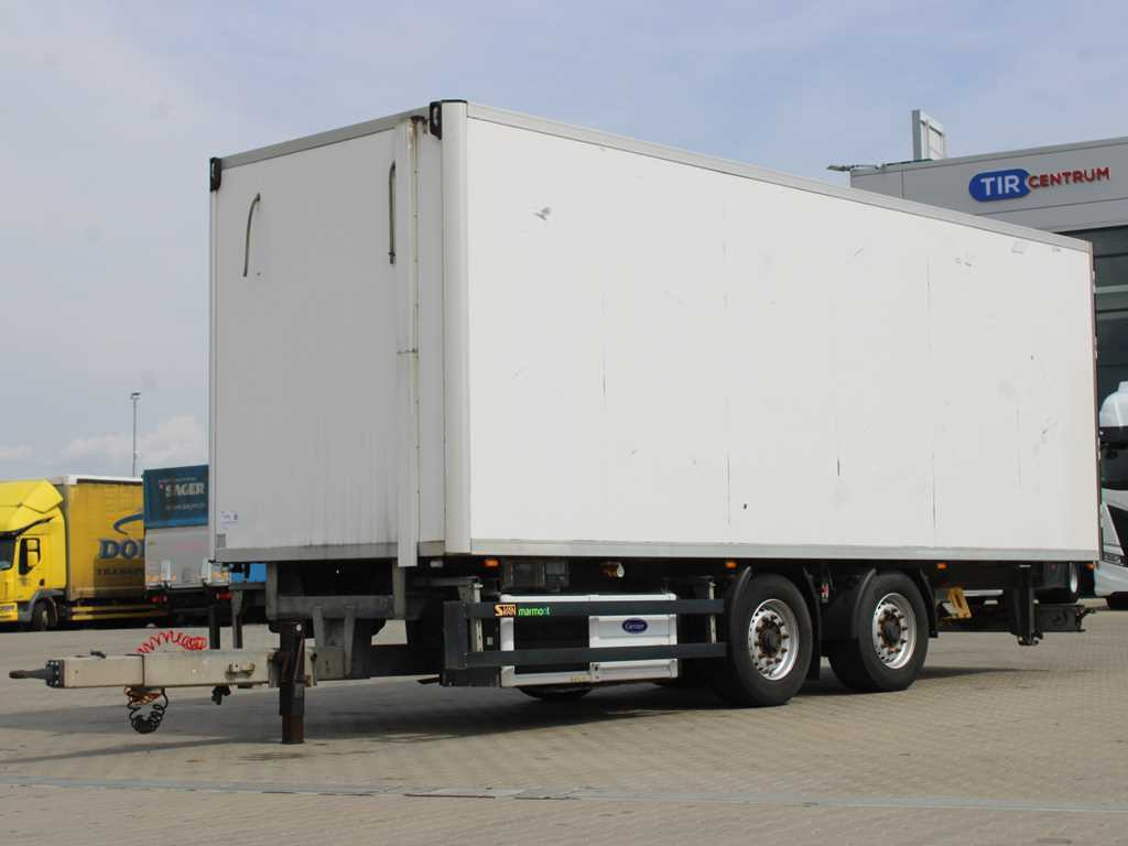 Svan CHT202, CARRIER SUPRA 850 U, NON-WORKING UNIT - Prikolica hladnjače: slika 1 Svan CHT202, CARRIER SUPRA 850 U, NON-WORKING UNIT - Prikolica hladnjače: slika 1