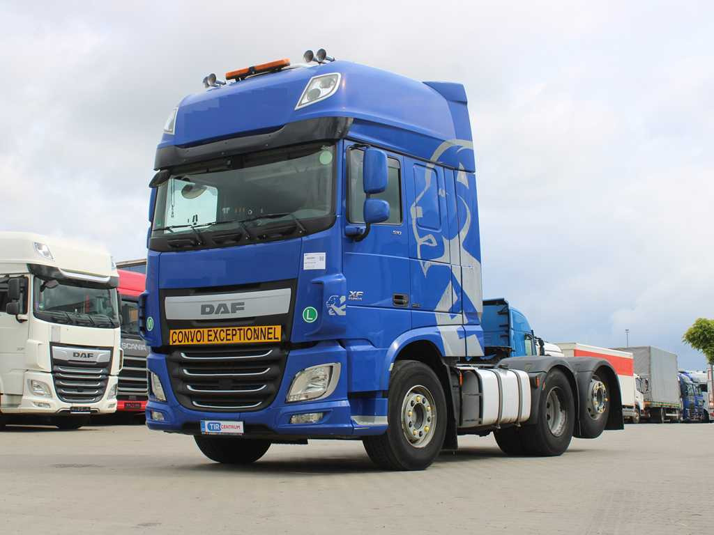 DAF XF 510 FTR, EURO 6, 6X2, INDEPENDENT AIR CONDITIONING, LIFTING AXLE - Tegljač: slika 1 DAF XF 510 FTR, EURO 6, 6X2, INDEPENDENT AIR CONDITIONING, LIFTING AXLE - Tegljač: slika 1