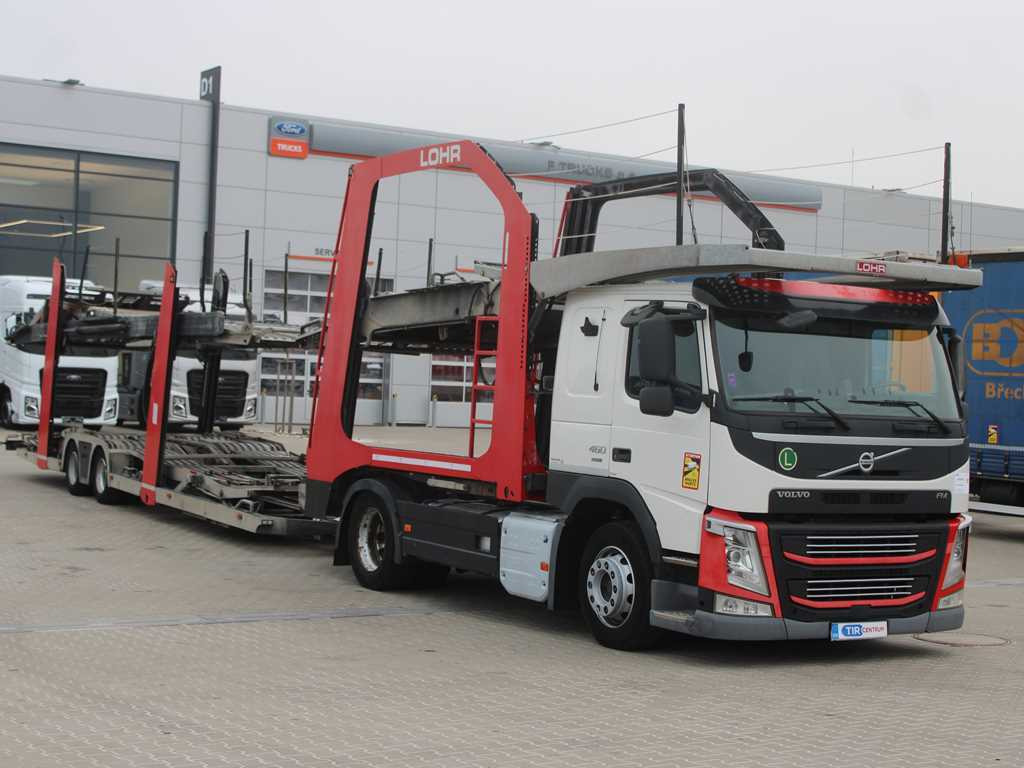 Volvo FM 460, EURO 6, VEB+, INDEPENDENT AIR CONDITIONING, + LOHR (2006) - Kamion za prevoz automobila: slika 3 Volvo FM 460, EURO 6, VEB+, INDEPENDENT AIR CONDITIONING, + LOHR (2006) - Kamion za prevoz automobila: slika 3