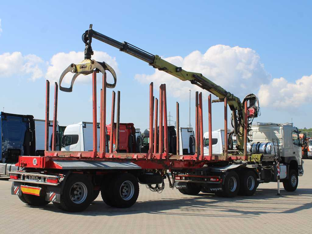 Volvo FMX 500, 6X6, LOGLIFT F265Z95 + DOLL trailer (2007) - Šticar, Kamion sa dizalicom: slika 5 Volvo FMX 500, 6X6, LOGLIFT F265Z95 + DOLL trailer (2007) - Šticar, Kamion sa dizalicom: slika 5