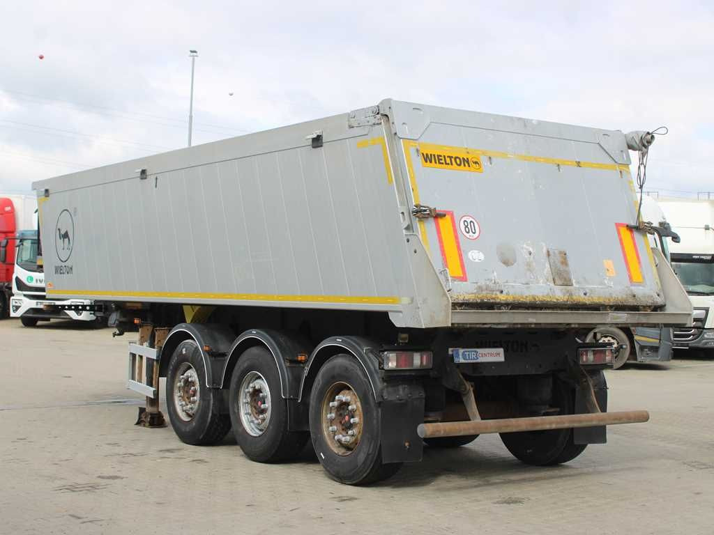 Wielton NW-3, SAF, FOLDING ROOF, LIFTING AXLE, 30m³ - Poluprikolica istovarivača: slika 4 Wielton NW-3, SAF, FOLDING ROOF, LIFTING AXLE, 30m³ - Poluprikolica istovarivača: slika 4