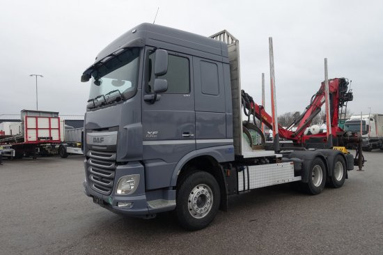 DAF FAT XF 510 mit Penz Ladekran 15Z8.70 inkl. Holzgreifer 6x4 - Šticar: slika 1 DAF FAT XF 510 mit Penz Ladekran 15Z8.70 inkl. Holzgreifer 6x4 - Šticar: slika 1