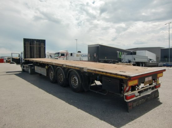 Hangler 3-achs Plateau ausziehbar,Tele, Liftachse, letzte Achse lenkbar - Plato prikolica: slika 4 Hangler 3-achs Plateau ausziehbar,Tele, Liftachse, letzte Achse lenkbar - Plato prikolica: slika 4