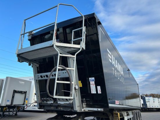 Kempf SKM AK 39 Alu-Kastenmulde 55m³ Rollplane - Poluprikolica istovarivača: slika 2 Kempf SKM AK 39 Alu-Kastenmulde 55m³ Rollplane - Poluprikolica istovarivača: slika 2