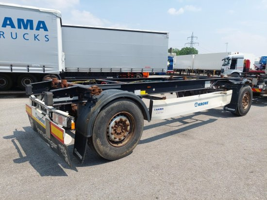 Krone AZ 18, Standard-Lafette Krone-Achsen, - Prikolica za prevoz kontejnera/ Prikolica sa promenjivim sandukom: slika 2 Krone AZ 18, Standard-Lafette Krone-Achsen, - Prikolica za prevoz kontejnera/ Prikolica sa promenjivim sandukom: slika 2