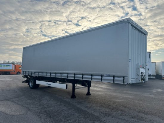 Krone City Liner Profi, 1-Achs- Zwangsgelenkt, Dhollandia LBW 2000kg, - Poluprikolica sa ceradom: slika 3 Krone City Liner Profi, 1-Achs- Zwangsgelenkt, Dhollandia LBW 2000kg, - Poluprikolica sa ceradom: slika 3