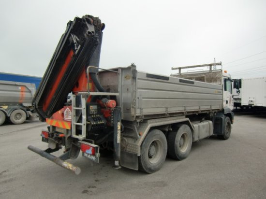 MAN TGA 33.430 6x4 Kipper, Manuel, E4 Palfinger Blatt-Blatt - Istovarivač: slika 4 MAN TGA 33.430 6x4 Kipper, Manuel, E4 Palfinger Blatt-Blatt - Istovarivač: slika 4