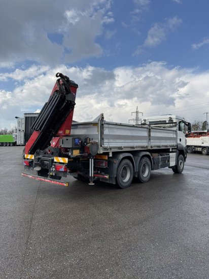 MAN TGS 26.430 6x4 3-Seitenkipper, HMF 2020K-RC Heckkran abnehmbar, - Istovarivač, Kamion sa dizalicom: slika 4 MAN TGS 26.430 6x4 3-Seitenkipper, HMF 2020K-RC Heckkran abnehmbar, - Istovarivač, Kamion sa dizalicom: slika 4