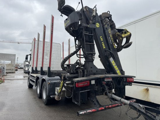 MAN TGS 33.510 BL 6x4, Intarder, Holztransporter, LIV 120Z - Šticar, Kamion sa dizalicom: slika 5 MAN TGS 33.510 BL 6x4, Intarder, Holztransporter, LIV 120Z - Šticar, Kamion sa dizalicom: slika 5