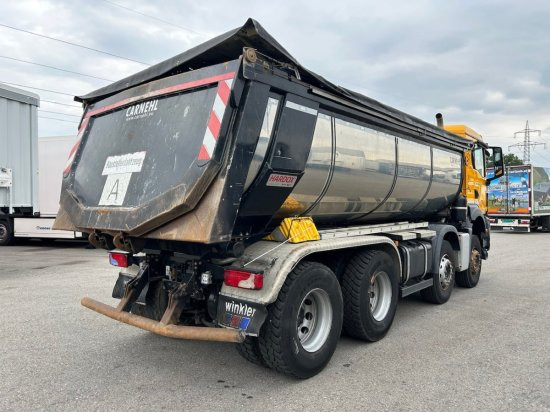 MAN TGS 35.510 8x4 Carnehl Muldenkipper, Thermomulde, Hardox - Istovarivač: slika 3 MAN TGS 35.510 8x4 Carnehl Muldenkipper, Thermomulde, Hardox - Istovarivač: slika 3