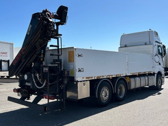 Mercedes-Benz Actros 2545 L 6x2, Retarder, Pritsche, Hiab XS 166 D-4 PRO, E5 - Kamion sa tovarnim sandukom, Kamion sa dizalicom: slika 5 Mercedes-Benz Actros 2545 L 6x2, Retarder, Pritsche, Hiab XS 166 D-4 PRO, E5 - Kamion sa tovarnim sandukom, Kamion sa dizalicom: slika 5