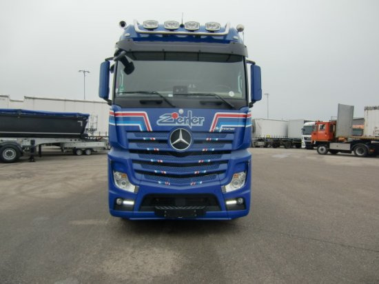 Mercedes-Benz Actros 2653 6x4 Holz Palfinger Kabinenkran - Šticar, Kamion sa dizalicom: slika 2 Mercedes-Benz Actros 2653 6x4 Holz Palfinger Kabinenkran - Šticar, Kamion sa dizalicom: slika 2