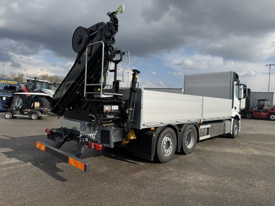 Kamion sa tovarnim sandukom, Kamion sa dizalicom Mercedes-Benz Actros 2653, Retarder, Pritsche, Hiab Hipro 232 ES5: slika 6