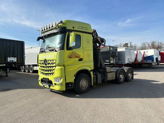 Mercedes-Benz Actros 3363 6x4, Palfinger Epsilon Kran - Šticar, Kamion sa dizalicom: slika 1 Mercedes-Benz Actros 3363 6x4, Palfinger Epsilon Kran - Šticar, Kamion sa dizalicom: slika 1