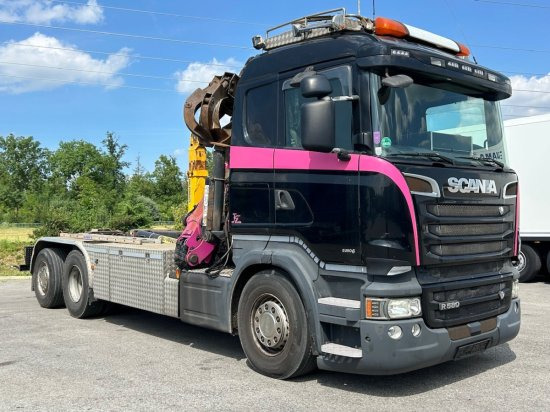 Scania R580 6x2, Schrottkran, E6, Lenk-Lift-Achse - Kamion sa hidrauličnom kukom, Kamion sa dizalicom: slika 3 Scania R580 6x2, Schrottkran, E6, Lenk-Lift-Achse - Kamion sa hidrauličnom kukom, Kamion sa dizalicom: slika 3